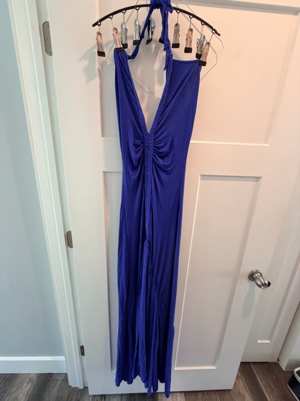 CQ by CQ Blue Maxi Dress Casual Sleeveless Flowy Summer Dress
